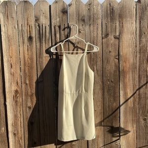 White Cocktail Mini Dress